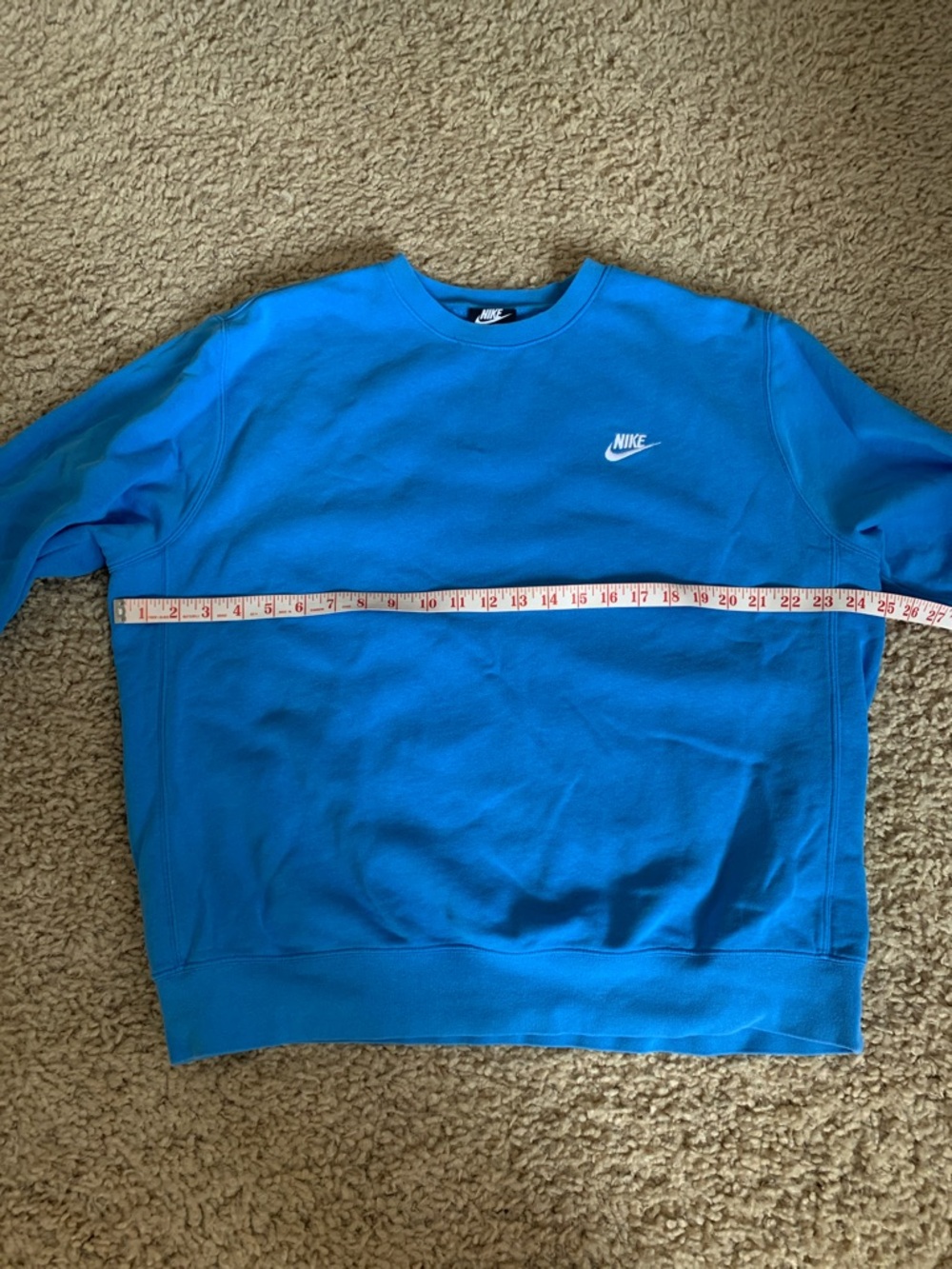 Nike Crewneck Sweatshirt Men’s large Blue Sportswear Sweatshirt - Picture 4 of 6